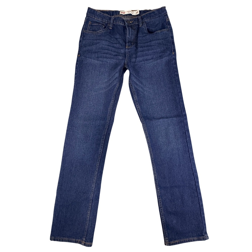 Levi's Jeans‎ Boys 18 Blue 511 Slim Performance Adjustable Waist Denim Pants